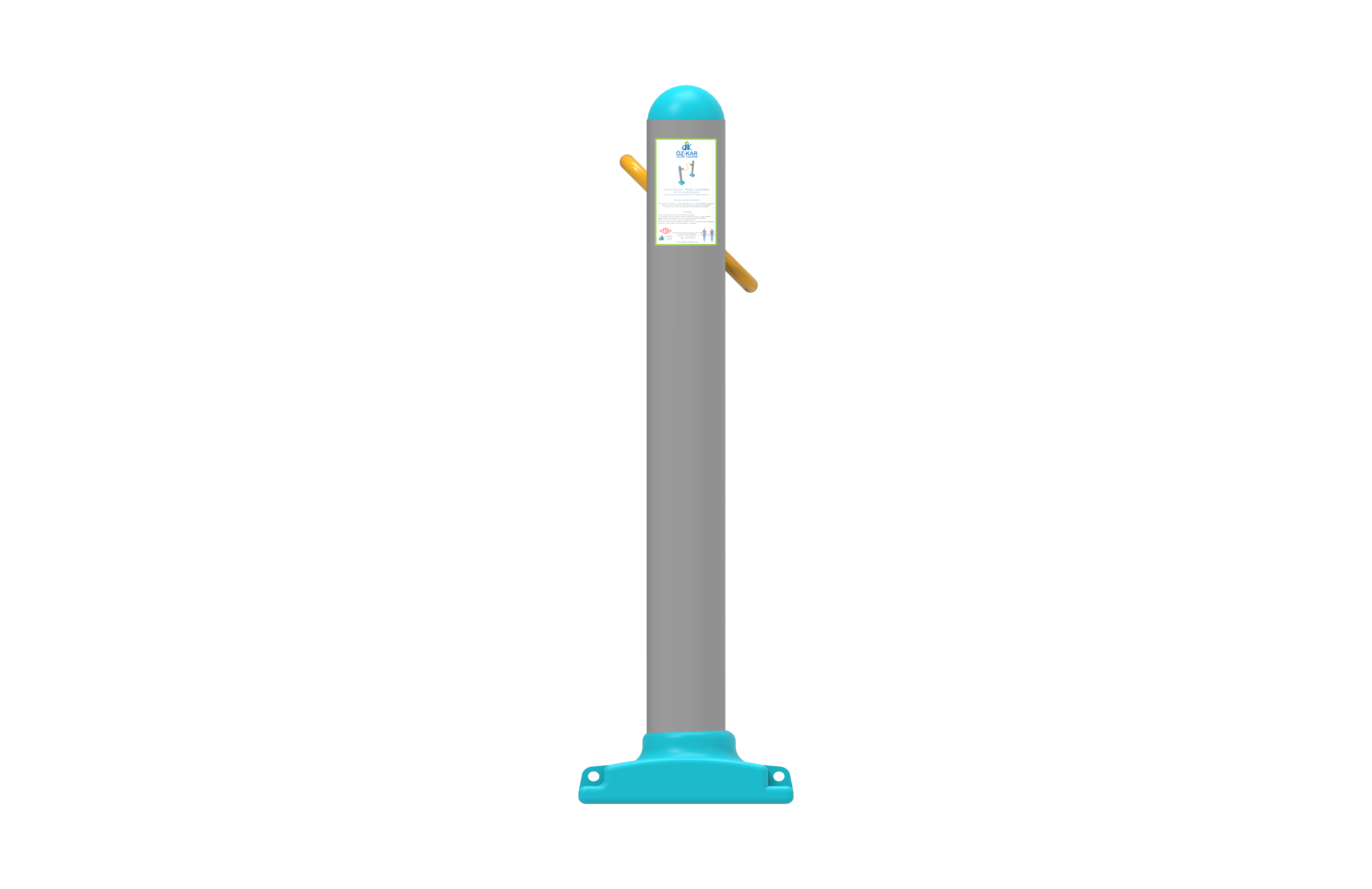 Engelsiz El Calistirma Aleti EFT-502 | Dış Mekan Spor Aletleri | Erse Kent Mobilyaları